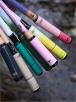 소형 품목 쇼 블랙 월넛 박스 YGC 소형 품목 낚싯대 코뿔새 짧은 낚싯대 낚싯대 스트림 낚싯대 미노우 전체 장비 세트 - 이미지 2