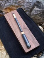 소형 품목 쇼 블랙 월넛 박스 YGC 소형 품목 낚싯대 코뿔새 짧은 낚싯대 낚싯대 스트림 낚싯대 미노우 전체 장비 세트 - 이미지 4