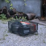 Coman CK24BK 접이식 오픈 메쉬 박스 CK-24SS 주방 식기 IGT 테이블 확장형 야외 캠핑 수납 바구니 - 이미지 3