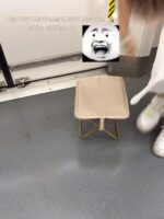 연필 가방 접이식 의자 휴대용 성인 핸드백 의자 야외 음악 축제 두꺼운 포켓 의자 가볍고 심플한 작은 의자 - 이미지 4