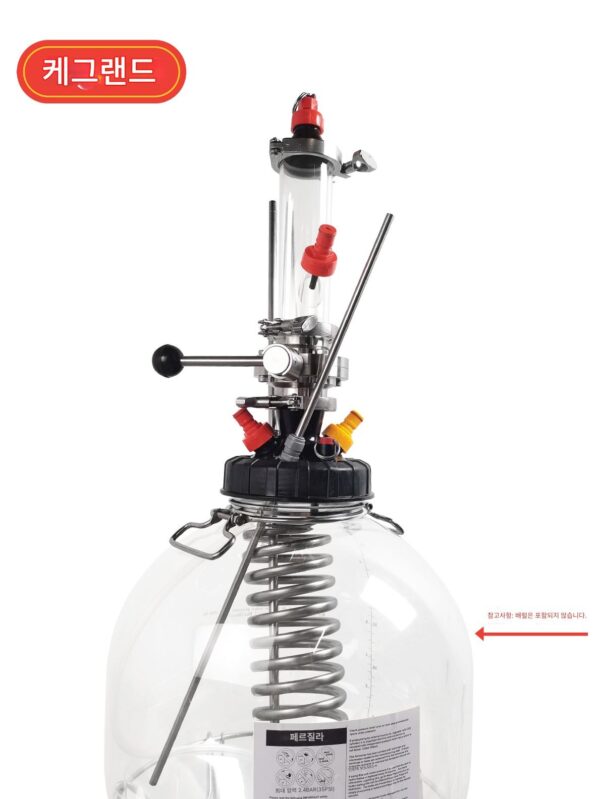 크래프트 맥주 드라이 호핑 키트 2인치 스테인리스 스틸 버터플라이 밸브, 온도 조절 파이프 및 냉각 코일 포함 KegLand