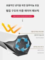 썬룸 선쉐이드 커튼 전기 스카이라이트 풀라이트 차양 천장 커튼 유리 지붕 수동 단열 선크림 허니컴 커튼 - 이미지 4