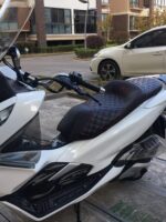 Honda PCX150 개조 시트 쿠션 PCX125/160 대형 허리 시트 조립체 두껍게 된 고밀도 라텍스에 적합 - 이미지 4
