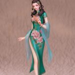 공식 정품 King of Glory 공동 브랜드 기프트 드림위버 시리즈 4대 미인 양옥환 핸드메이드 게임 주변기기 - 이미지 5