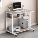 컴퓨터 책상 데스크탑 소형 홈 소형 아파트 침실 침대 옆 탁자 심플 모던 이동식 공부용 노트북 테이블 - 이미지 4