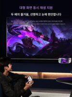 안드로이드 듀얼 시스템 PSP 핸드헬드 게임 콘솔 2024년 신형 TV HD 터치스크린 WiFi 레트로 핸드헬드 - 이미지 5