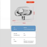 aMagisn Amai Insta360 GO3S 충격 흡수 실리콘 케이스 스포츠 카메라 액세서리 보호 커버에 적합 - 이미지 2