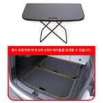 테슬라 모델 Y 캠핑용 소형 테이블에 적합, 새로운 3개 트렁크 접이식 숨겨진 테이블 액세서리 - 이미지 2
