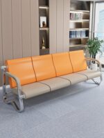 3인용 대기의자, 공항의자, 진료소의자, 공공열의자, 대기의자, 벤치 - 이미지 2