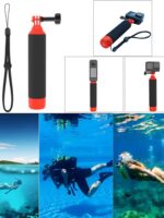 Insta360 X4 GoPro 스포츠 카메라 다이빙 미끄럼 방지 핸드헬드 부력 스틱 1/4 나사 셀카 스틱에 적합