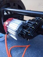 2륜 전기 자동차 개조 3륜 전체 액세서리 세트 전기 오토바이 범용 리어 액슬 어셈블리 영구 자석 무브러시 디퍼렌셜 1000w - 이미지 2