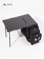 망원경식 퀵오픈 다리 접이식 조절식 테이블 다리 30-50cm 전술 책상 액세서리 Helinox에 적용