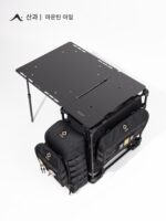 망원경식 퀵오픈 다리 접이식 조절식 테이블 다리 30-50cm 전술 책상 액세서리 Helinox에 적용 - 이미지 2