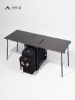 망원경식 퀵오픈 다리 접이식 조절식 테이블 다리 30-50cm 전술 책상 액세서리 Helinox에 적용 - 이미지 3