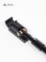 망원경식 퀵오픈 다리 접이식 조절식 테이블 다리 30-50cm 전술 책상 액세서리 Helinox에 적용 - 이미지 5