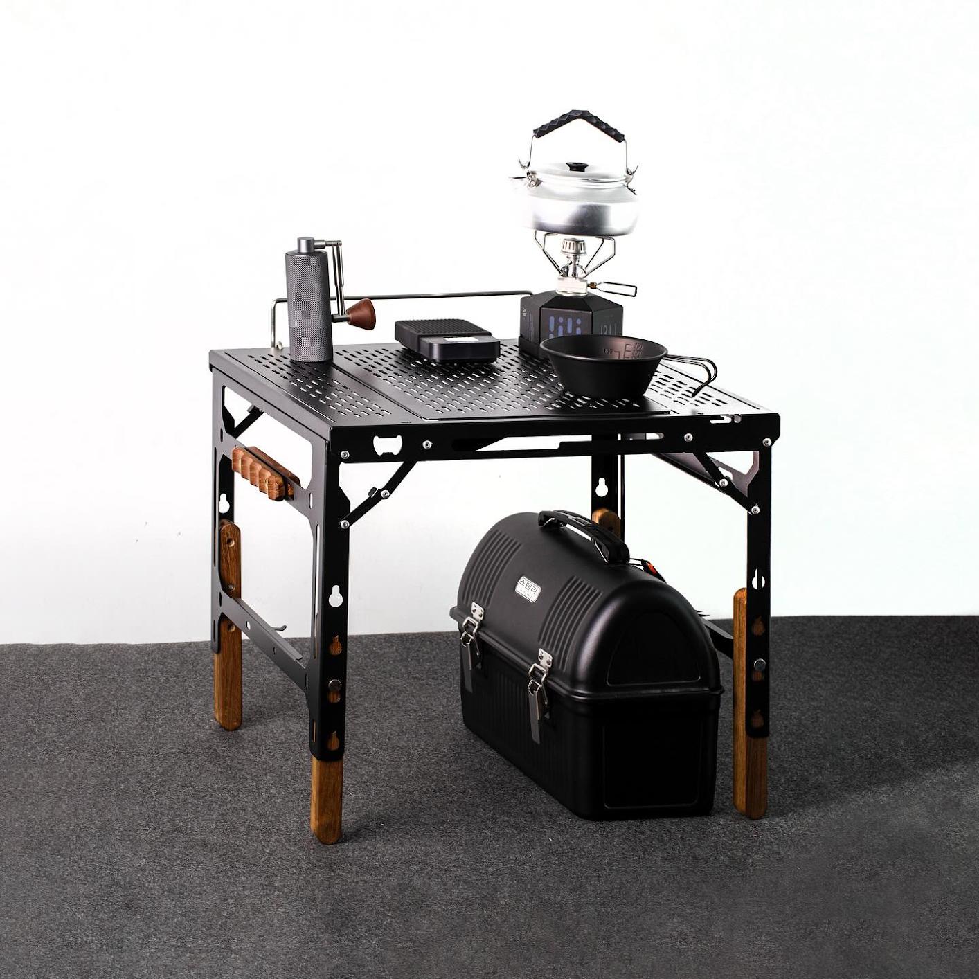 main_821304256102_0-2 새로운 UNITO 원유닛 IGT 접이식 테이블 캠핑 피크닉 장비 확장형 다기능 테이블 야외 레저 테이블 - 이미지 1