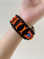 Apple Watch iWatchS987/Ultra용 개인화된 대비색 나일론 벨크로 스트랩 - 이미지 2