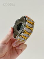 Apple Watch iWatchS987/Ultra용 개인화된 대비색 나일론 벨크로 스트랩 - 이미지 4