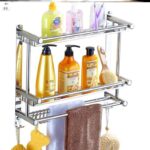 샴푸 건조대 펀치 변기대 세탁세제 벽면 거치대 구강세정제 컵 욕조 - 이미지 3