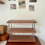 보관 선반 파티션 컵 홀더 앤틱 스타일 선반 데스크탑 보관 캐비닛 책장 공간 보관 유물 DIY 사용자 정의 가능 - 이미지 3