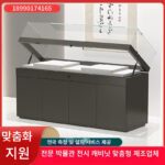 박물관 전시 캐비닛 쇼케이스 청두 벽면 캐비닛 유리 디스플레이 캐비닛 기념 박물관 쇼케이스 부스 사용자 정의 - 이미지 2
