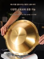 중경 핫팟 냄비 두껍게 된 상업용 끈 냄비 삼향 냄비 양고기 전갈 스테인리스 핫팟 냄비 유도 조리기 전용 - 이미지 5