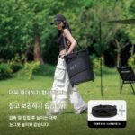 블랙독 아웃도어 캠핑 버킷백 휴대하기 편하고 접기 쉬운 대용량 다기능 잡화 장비 보관백 - 이미지 3