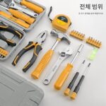 Hispec 가정용 도구 세트 일일 유지 관리 조합 가정용 하드웨어 바이스 망치 렌치 소형 도구 상자 - 이미지 2