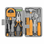 Hispec 가정용 도구 세트 일일 유지 관리 조합 가정용 하드웨어 바이스 망치 렌치 소형 도구 상자 - 이미지 5