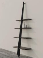 중고 벽걸이 선반 거실 바닥 디스플레이 선반 크리에이티브 다층 책장 한 단어 파티션 디자인 디스플레이 선반 - 이미지 2