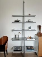 중고 벽걸이 선반 거실 바닥 디스플레이 선반 크리에이티브 다층 책장 한 단어 파티션 디자인 디스플레이 선반 - 이미지 3