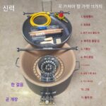 시호우 계란 팬케이크 오븐 원형 주철 두꺼운 무코팅 베이킹 트레이 상업용 스톨 파 팬케이크 오븐 - 이미지 2