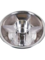 스톨 스테인리스 매운 냄비 대형 매운 냄비 야외 이중 맛 냄비 냄비 구각형 오뎅 냄비 - 이미지 5