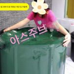 야외 다기능 빗물 수집기 가정용 대용량 접이식 탱크 보관통 정원 휴대용 보관통 - 이미지 2