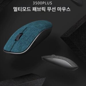 중고 9 신품 Rapoo 3500plus 무선 블루투스 패브릭 무소음 마우스 남녀 사무실 컴퓨터 태블릿 휴대용