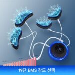 EMS 저주파 펄스 얼굴 마사지기 리프팅 및 퍼밍 뷰티 기기 V자형 얼굴 안면 근육 자극기 눈 뷰티 기기 - 이미지 4