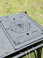 야외 캠핑 레저 티테이블 리프팅 IGT 다기능 휴대용 테이블 피크닉 바베큐 캠핑 접이식 테이블 - 이미지 5