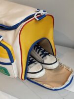 학교 시즌 시작을 위한 고가치 여성용 대용량 귀여운 여행 가방 도파민 메신저 백 트롤리 단거리 여행 가방 - 이미지 3