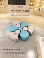 그림책도서관, 서점, 독서실, 커피숍, 대기실, 디저트숍, 휴게실, 견고한 원목소파의 세련되고 캐주얼한 조화 - 이미지 3