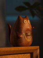 새해선물 "포춘캣" 고급 원목 데스크탑 장식품으로 부와 행운을 불러들이고, 입주선물 및 결혼선물로도 활용 가능 - 이미지 2