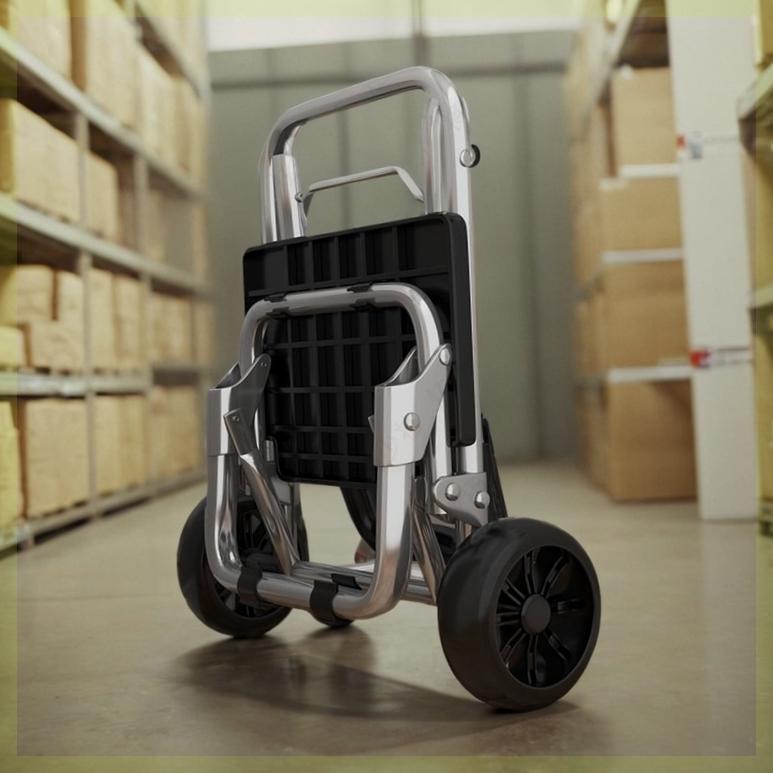 main_824841183829_0 독일수입 엑스포 쇼핑카트 소형카트 등반계단 핸드카트 접이식 가정용 짐 소형 트레일러 휴대용 구매 - 이미지 1