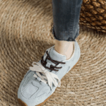 정품 가죽 레트로 여성용 신발 봄 얇은 밑창 스포츠 캐주얼 독일 여성용 트레이닝화 2024년 신상품 봄 슈퍼 핫 포레스트 검프 신발 - 이미지 2