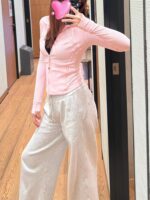 루르루레몬 디파인 재킷 클래식 스포츠 스탠드 칼라 재킷 숏 슬림 요가 웨어 여성용 재킷 - 이미지 5