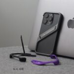 어반 케이스 [S] 시리즈 히든 브라켓 알루미늄 합금 프레임리스 아이폰16프로맥스 애플15프로 메탈 홀로우 방열 보호 커버 개성 크리에이티브 낙하 방지