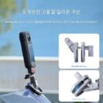 Action5/Gopro13/Insta360X4 윈드실드 클립 액세서리용 스포츠 카메라 오토바이 윈드실드 클립 - 이미지 3