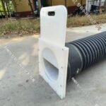 플라스틱 논 배출 게이트 복합 소재 hdpepvc 골판지 파이프 농경지 관개 운하 게이트 밸브 휴대용