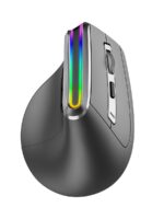 Razer 품질 무선 블루투스 3모드 수직 마우스 충전 RGB 발광 인체공학 마우스 인기 판매 - 이미지 2