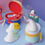 한국어 헬로키티 인체공학적 크리에이티브 수직 그립 마우스 무소음 무선 블루투스 마우스 사무실용 - 이미지 3