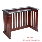 법원 법원 피고인 테이블 및 의자 플립 시트 죄수 의자 등받이 소프트 팩 견고한 목재 서 있는 죄수 의자 - 이미지 4