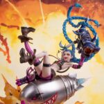 공식 Myethos 공동 브랜드 League of Legends LOL Jinx JINX 액션 피규어 Battle of the Two Cities 게임 주변기기 - 이미지 2